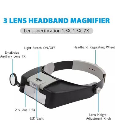 n/a Luminous Head Glasses with Light Portable for Repair Tool (Color : A Size : One Size) Auspicious Clouds - Buy Online on GoSupps.com