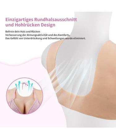 CYOMI Realistic Silicone Breast Forms - D Cup Artificial Boobs for Crossdressers Cosplay & Transgender | No.1 Choice for Drag Queens - Buy Online on GoSupps.com