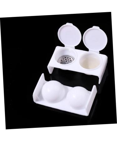 minkissy Nail Art Brush Cup Nail Art Tools Nail Tools Soaking Bowl for Acrylic Nails Monomer Dish Acrylic Liquid Holder Dappen Dish for Monomer Nail Bowl Stainless Steel Wash Pen With Cover - Buy Online on GoSupps.com