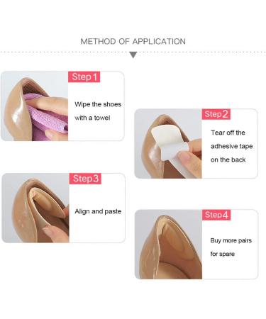 20 Pack Heel Grips Inserts for Women and Men - Improve Shoe Fit and Comfort, Prevent Heel Slip and Blisters - Buy Online on GoSupps.com
