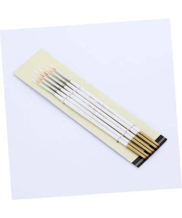 FOMIYES 2 Set Craft Fine Detail Brush Painting Small Detail Paint Brush Watercolor Paint Watercolor Miniature Paint Kids Coating Acrylic Child White Bamboo - Buy Online on GoSupps.com