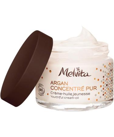 Melvita Anti-aging Cream Certified Organic Argan Concentrate Pure Pot 50 ml - Buy Online on GoSupps.com