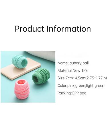 Washing Machine Laundry Ball Reusable Laundry Balls for Washer 2024 New Fabric Softener Balls for Washer Fabric Softener Dispenser Ball for Clothes Lint and Dust Pink - Buy Online on GoSupps.com