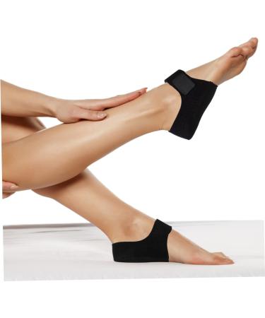 12 Pairs Black Heel Protector Cushions Heel Cups & Pads for Plantar Support | Comfort & Pain Relief - Buy Online on GoSupps.com
