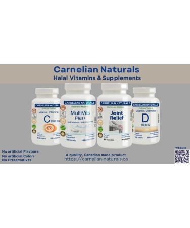 Vitamin C 1000 mg - No Preservatives No Artificial Flavours or Colors - Buy Online on GoSupps.com