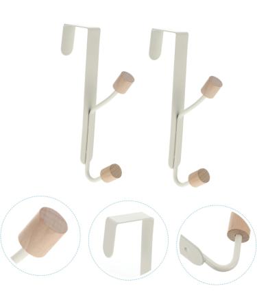 ABOOFAN 2pcs Coat Hook Behind Door Coat Hangers Solar Water Fountain Storage Hanger Towel Rack No Punching - Buy Online on GoSupps.com