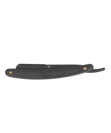 Premium Black Razor Wood & Swing Lock Razor for Precision Barbering | Barber Bart Klinge Rack - Perfect for Men's Grooming - Buy Online on GoSupps.com