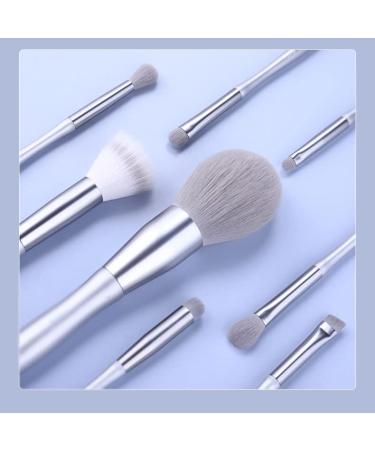 8-Piece Makeup Brush Set - Complete Lip Eye Shadow Blush & Powder Brushes - Premium Beauty Tools for Flawless Application - Buy Online on GoSupps.com