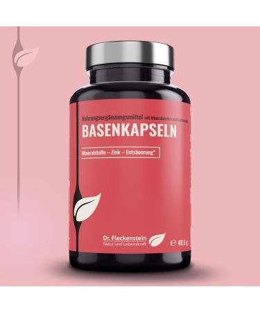 Dr. Fleckenstein Basis Capsules - Vegan Stomach Stable Deacidification Supplement with Carbonates & Minerals (Mg Ca Zn Fe Cu Mn) - Sodium-Free International Shipping - Buy Online on GoSupps.com