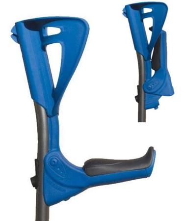 ATHUAHLR LRVTREC Forearm Crutches Adjustable Forearm Crutches 1 Pair (2 Units) of - Adult 5 '- 6'9' 'Adjustable Foldable Shock Absorber Lightweight Arm Crutch (Color : A) - Buy Online on GoSupps.com