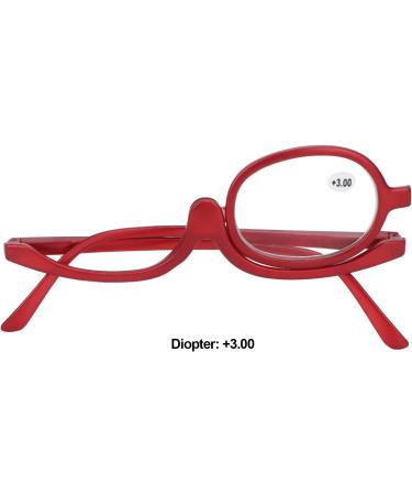 Jiawu Magnifying Makeup Glasses for Women - Flip Up Eye Makeup Tool (+3.00) | Essential Magnifying Glasses for Flawless Makeup Application - Buy Online on GoSupps.com
