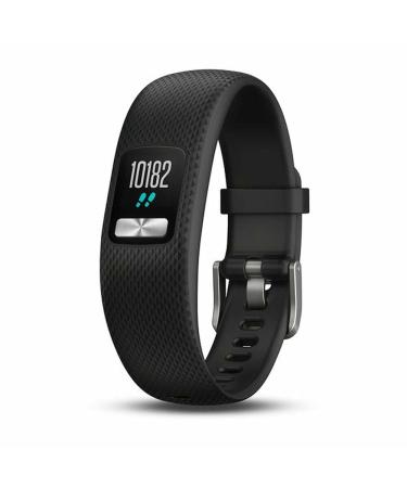 Garmin V vofit 4 Fitness Tracker personalized color display slim design up to 1 year of battery life black small/medium small/medium black single - Buy Online on GoSupps.com