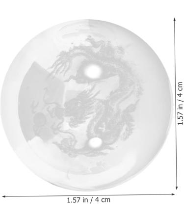 Clispeed Healthy Massage Device - Baoding Glass Balls for Home Decor & Stress Relief | Gently Rolling Massage Ball Exercise Ornaments - Buy Online on GoSupps.com