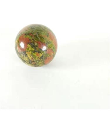 Ornament Natural Epidote Stone Rock Ruby Zoisite Quartz Spheres Ball for Decoration Gift Decoration feng Shui. (Color : 1pc 45-55mm) - Buy Online on GoSupps.com