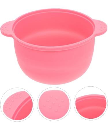 Nuobesty 2-Pack Non-Stick Pink Wax Melting Containers for Hair Removal | Easy to Clean Depilatory Heating Bowls - 13x11cm - Buy Online on GoSupps.com