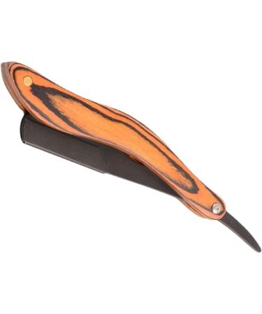 Beavorty 4pcs Folding Razor Set - Men's Straight Razors with Wooden Handles | Premium Manual Shaver & Knife Holder | Stainless Steel Blades for a Close Shave - Buy Online on GoSupps.com