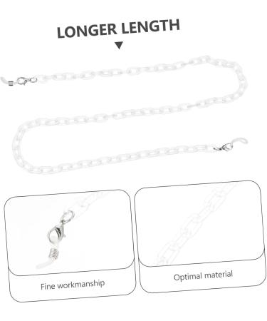 Buy Ipetboom 2 PC Masking Glass Chain - Anti-Lost Mask Tape & Sunglasses Straps - Windproof Holder - Korean Acrylic Bracket for Glasses - International Shipping Available - Buy Online on GoSupps.com