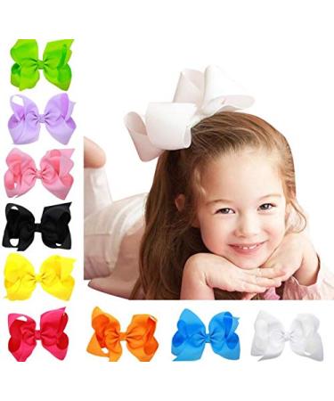 6 Inch Light Purple Hair Bow Alligator Clip for Women and Girls - TSFJ02 - Buy Online on GoSupps.com