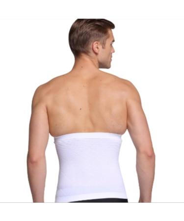 HKDYWTNB Back Brace Lumbar Support Belly Trainer Waist Slimming Belt Shaper Weight Control Belly Corset Abdomen Trimmer Waist Belt(White Medium) Medium White - Buy Online on GoSupps.com