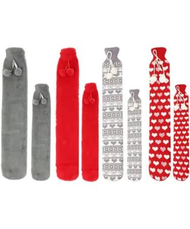 MYAMIA 2L Long Hot Water Bags with Handbag Cover | Portable Rubber Warm Bag for Waist & Neck - International Shipping Available - Buy Online on GoSupps.com