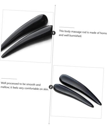 Stahad Horn Massage Device - Natural Scraping Tool for Face & Body | Myofascial Release & Muscle Scraper | B ffelhorn Shaving Board for Skin Care - Buy Online on GoSupps.com