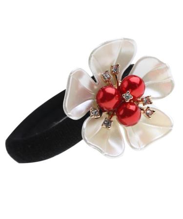 minkissy Hair Accessories Hair Rope Women Hair Accessories Multi-functional Hair Scrunchies Elastic Hair Bands Practical Hair Scrunchies Synthetic Shell Flower Resin Headgear Cute Miss