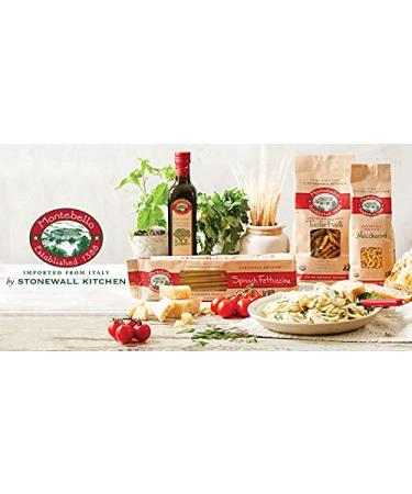 Montebello Organic Linguini 1 lb (4-pack) - Premium Italian Pasta for Healthy Meals - Buy Online on GoSupps.com