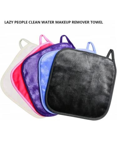 AUklOPVZZ 10 Pieces Polyester Woman Face Cleaning Cloth Replacement Solid Color Ladies Makeup Cosmetic Remover Pad Accessories Grey - Buy Online on GoSupps.com