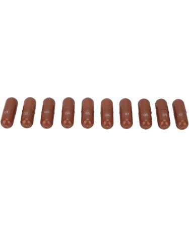 Brrnoo Kit de rouge l vres capsule - 10 couleurs - Mini rouge l vres mat Candy - Durable et imperm able - Rouge l vres capsule multicolore pour femme - Buy Online on GoSupps.com