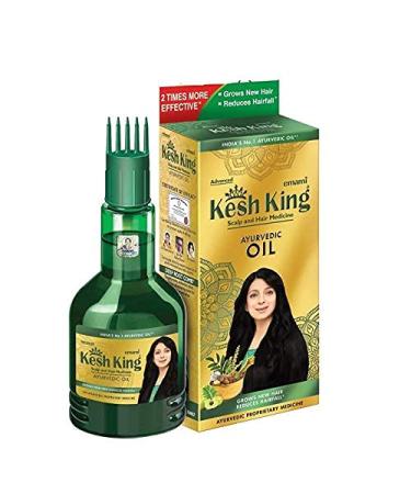 Emami Kesh King Ayurvedic Hair Growth Capsules (4 Boxes) + 100ml Hair Oil - Buy Online on GoSupps.com