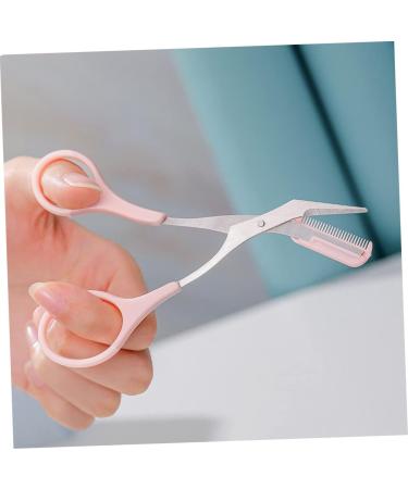 Beaupretty 3 Set Moon Eyebrow Trimmer - Pink Unisex Grooming Tool for Precision Eyebrow Shaping | International Shipping Available - Buy Online on GoSupps.com