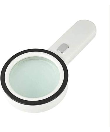 Lightweight Magnifying Glass Hd Optical 30 Times Handheld 12L Lamp Magnifier for Reading Maps-Watch Repair Magnifier Lofty Ambition - Buy Online on GoSupps.com