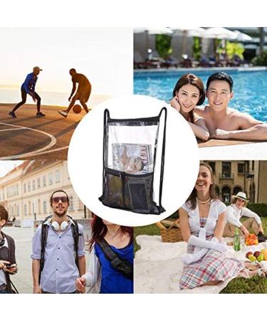 Yorssley Clear Drawstring Backpack string bag see through transparent stadium approved Gym - Buy Online on GoSupps.com