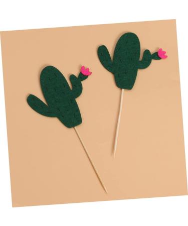 Didiseaon 12pcs Food Fruit Picks Fruitcakes Fiesta Cupcake Topper Wedding Decor Party Picks Cupcakes Mexican Theme Cake Treat Picks Toppers Para Comida Fruit Decor Cake Toppers Oval Hawaii As Shown 12pcs - Buy Online on GoSupps.com