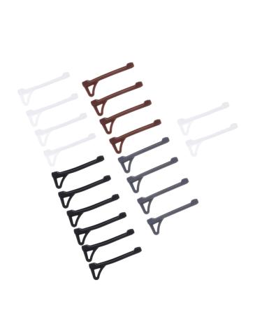 Doitool 10 pair of anti-slip cover for glasses handles without glasses handles for glasses for glasses strap holder anti-sun glasses holder no glasses hook with hook pebbles