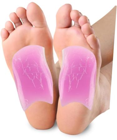NOLITOY Arch Support Gel Pads - 2 Pairs Flat Foot Corrector Stickers for Optimal Comfort - Buy Online on GoSupps.com