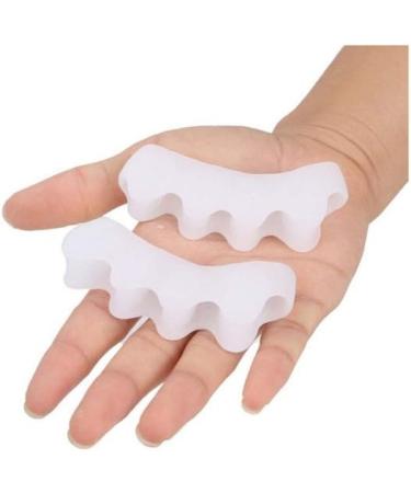 Silicone Gel Bunion Toe Corrector Separator Pain Relief (1 Pair) - Buy Online on GoSupps.com