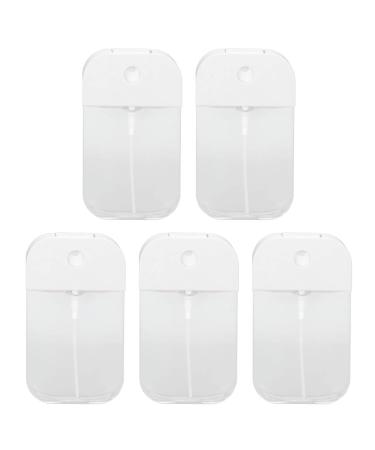 5 pi ces porte-dissolvant de vernis ongles conteneur 1.7oz/50ml bouteilles de voyage vides claires rechargeables portables