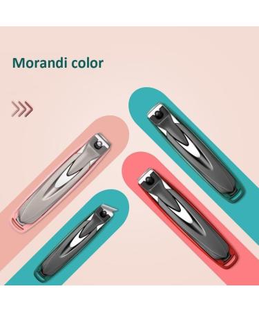 Colored Nail Clippers Splash Resistant Nail Clipper Design Stainless Steel Nail Clipper Tools (Color : Red (Large)) - Buy Online on GoSupps.com