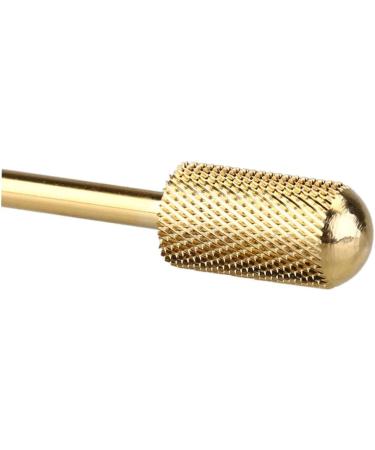 FAVOMOTO Electric Gold Carbide Nail Drill File Broach Bit Replacement Nail Drill Bits Set Premium Large Barrel Carbide Nail Drill Bits Smooth Round Top Remove Gel Drill Bits - Buy Online on GoSupps.com