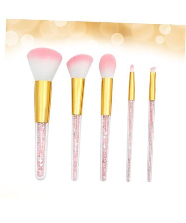 Professional 5 Set Cosmetics Brush Kit - Essential Makeup Brushes for Women | Perfect Powder Brush & More - Buy Online on GoSupps.com