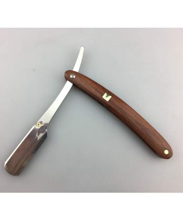 Buy Manual Razor for Men - Replaceable Blade Straight Razor for Safe Shaving | Eco-Friendly Bamboo Design - Buy Online on GoSupps.com