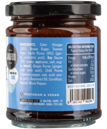 Janda Soy Chilli Garlic Sauce 190g | Versatile Vegan Adobo-inspired Sauce for Stir Fry, Marinade, Basting & Dipping - Buy Online on GoSupps.com