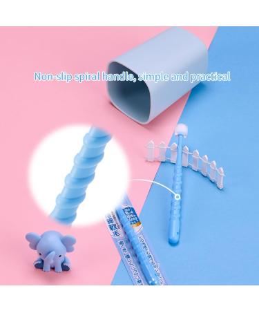 Ryvera Children's Toothbrush Set - 2 Pack 360 Soft Bristle Design Ergonomic Handle for Ages 6-12 Gentle on Gums - Buy Online on GoSupps.com