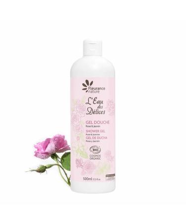 Fleurance Nature Rose and jasmine shower gel 500 ml.