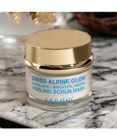 Swiss Alpine Glow Peeling Scrub Mask | Reduce Facial Lines & Smooth Skin Texture for Dull Clearer & Radiant Skin | International Shipping Available - Buy Online on GoSupps.com