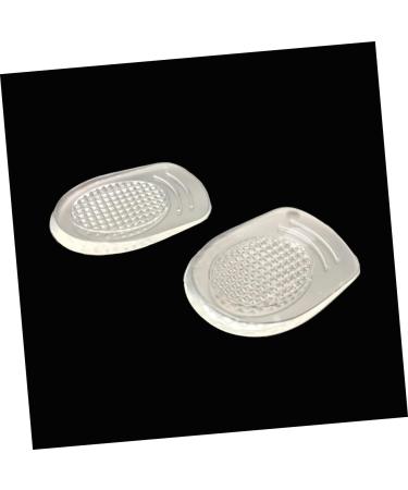 4 Pairs Silicone Insoles - Comfort Heel Pads for Shoes | Half Insole in White - Size 1 - Buy Online on GoSupps.com