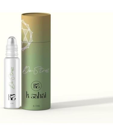 De-Stress Essential Oil Roll-On | Organic Jojoba Lavender & Ylang-Ylang | 8ml - International Shipping Available - Buy Online on GoSupps.com