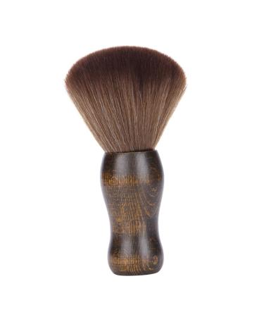 Housoutil Neck Brush Barber Fiber Neck Brush Barber Tool Neck Dusting Hairdressing Brush Barber Neck Brush Duster Hair Cleaning Brush Hair Brush Broken Hair Bamboo