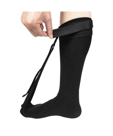 DYHQQ Plantar Fasciitis Stretch Night Sock - for pain relief from plantar fasciitis and Achilles tendonitis L/XL